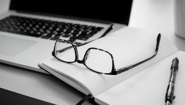 WC Blog_ Notebook, pen and glasses